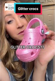 Replying to @Crystal Waid sizing explanation for kids crocs! #crocs  #crocs4life #crocsgang #crocswithnosocs #kidscrocs #glittercrocs  #sparklecrocs #kidsshoes