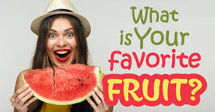 My favourite fruit is apples and bananas. What Is Your Favorite Fruit Quiz Quizony Com