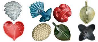 Ceramic flower wall hanging art decoration handmade rose pink lotus peony 8.5 d. Ceramic Wall Art Flowers Nz Paulbabbitt Com