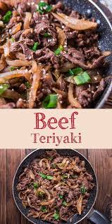 Beef Teriyaki Shaved Beef Recipe Beef Recipes Beef Recipes Easy