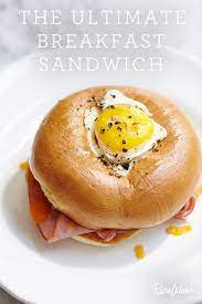 The Ultimate Breakfast Sandwich Via Purewow Ultimate Breakfast Breakfast Brunch Recipes Recipes