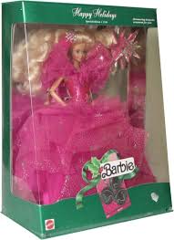 1990 Special Edition Happy Holidays Barbie Doll 2 4098 Happy Holidays Barbie Holiday Barbie Dolls Holiday Barbie