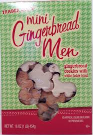 Trader Joe S Mini Gingerbread Men With White Fudge Icing Are A Real Holiday Treat Gingerbread Fudge Gingerbread Man Trader Joes