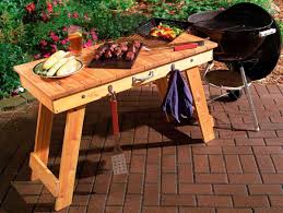 Fold Up Grill Table Grill Table Diy Outdoor Furniture Plans Outdoor Furniture Plans
