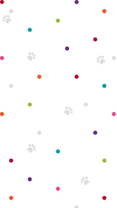 Rainbow Pink Red Blue Confetti Spots Dots Pet Paw Print Iphone Phone Wallpaper Background Fondos Para Whatssap Fondo De Lunares Fondos De Pantalla Del Telefono