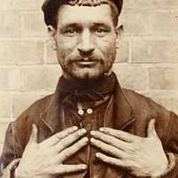 Michael Mero, 2 West 4th St., Bootblack, 12 years of age, working one year  of own volition. Don't smoke. Out after 11 P.M.