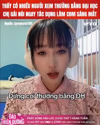 Thấy có nhiều người xem thường bằng đại học chị gái nói ngay tác dụng làm  CĐM sáng mắt