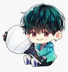 Transparent Bts Chibi Png Bts Chibi Cute Suga Png Download Kindpng