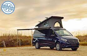 The sprinter tourer with 3 vehicle lengths, 2 roof heights and up to 3 seat rows offers an impressively versatile range of vehicles. Mercedes Benz Vito Fur Camper Vans Made In Usa Deutsches Caravaning Institut