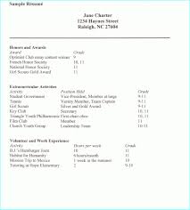 high school student resume examples for