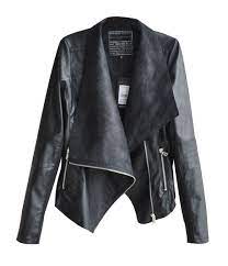 Womdee Women S Double Lapel Zipper Pu Jackets Coat With Womdee Accessory Amazon Co Uk Clothing Leather Jackets Women Fashion Clothes