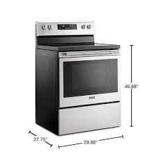 Maytag 5 3 Cu Ft Electric Range With
