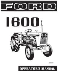 Ford 1700 tractor workshop service repair manual. Ford 1700 Tractor Manual Pdf 9 99 Farm Manuals Free