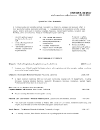 Cover Letter For Hospital Chaplain Position March 2021