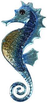 Then place pictures so that the center point of the piece or grouping is at approximately eye level. Liffy Metal Seahorse Wall Decoration Ocean Glass Art Hanging Decorations For Bathroom Patio Porch Or Fence Amazon De Home Kitchen