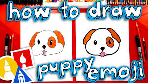 How To Draw The Puppy Emoji Youtube It's the year of the dog so in today's art. how to draw the puppy emoji