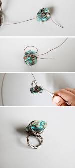 Of course ;) in this video i'll quickly show you how you can make swarovski rings, with very little materials and to. Small Friendly Diy Wire And Stone Jewelry