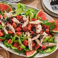 Maczka Z Wedzona Makrela I Arbuzem Przepisy Rezept Geraucherte Makrele Makrele Salat Mit