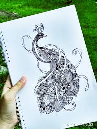 Peacock Mandala Drawing Mandala Doodle Art Drawing Mandala Design Art Mandala Art Lesson Doddle Art You have seen them, you have marveled at them, but wondered how they were drawn, right? peacock mandala drawing mandala