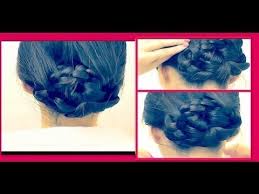 Give it a thumbs up if you like it! Wet Hair Hairstyles Updo In 5 Min Easy Braided Bun Chignon On Yourself On Long Hair Coiffure Makeupwearables Video Beautylish