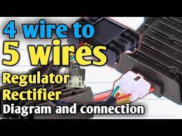 Rectifier wikipedia this is the mo. 4 Wires To 5 Wires Regulator Rectifier Paano Ang Connection Wiring Diagram Youtube