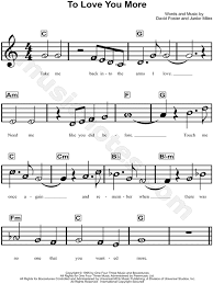 Cause i`m your g lady and you are my c man, whenever you am reach for me, g i`ll do all that i d celine dion. Celine Dion To Love You More Sheet Music For Beginners In C Major Download Print Sku Mn0139385
