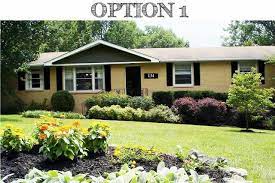 The yellow brick ranch isn't yellow anymore! 18 Yellow Brick Houses Ideas House Exterior Yellow Brick Houses House Styles