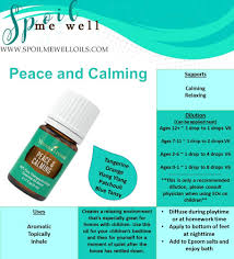 Peace and calming essential oil. Peace And Calming Essential Oil Relaxing Blend Dilution Ratios Peaceful Household Natural Living Essentials Oils Essential Oil Recipes Best Essential Oils