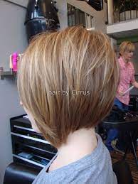 Short angled bob with bangs. Pin On Style