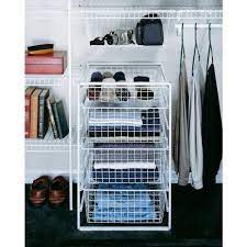 We have amazing deals for drawer organizers from all around the web. Closetmaid 18 In X 30 In Drawer Kit With 4 Wire Basket 6201 The Home Depot Diy Closet Storage Closet Storage Closet Shelf Organization