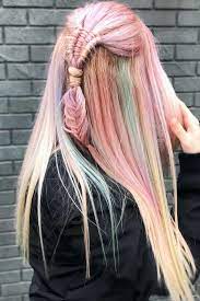 35 Modern Peekaboo Hair Ideas Spice Things Up Get No Damage Peekaboo Hair Cool Hair Color Pastel Hair