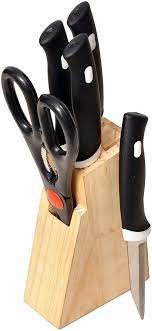Find round, rectangular and square boards made out of wood, plastic and blended materials perfect for nearly any kitchen task. Zosoe Wood Kitchen Knife Set With Wooden Block And Scissors Knife Set For Kitchen With Stand Knife Set For Kitchen Use Buy Online In Bosnia And Herzegovina At Bosnia Desertcart Com Productid 206163020