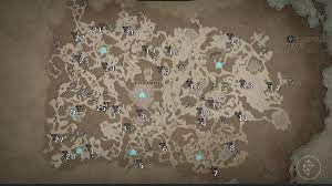 All Altar of Lilith maps and locations in Diablo 4 - Polygon