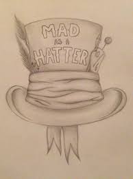 Mad Hatter Alice In Wonderland Mad As A Hatter Disney Art Drawings Alice In Wonderland Drawings Disney Art