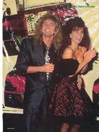 David coverdale & tawny kitaen. David Coverdale Of Whitesnake And Tawny Kitaen Cute Celebrity Couples David Coverdale Famous Couples