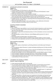 18% of mechanical engineering graduates employed in the uk are working as mechanical engineers six months after graduation. Development Engineer Resume Samples Velvet Jobs
