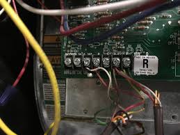 You can also check for a voltage listing inside the cover of the thermostat, or on the heat pump, furnace (inside the access door), boiler, or the electrical baseboard unit itself. Thermostat Wiring