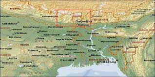 Darjeeling And Sikkim Himalayas Map Darjeeling And Sikkim Himalayas - Qs Study
