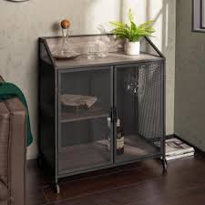 Mid century chrome smoked glass rolling bar cart occasional side table on wheels. The 10 Best Bar Carts Of 2021