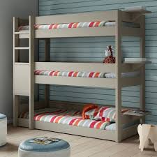 Three Tier Bunk Bed 2353 Cool Bunk Beds Bunk Bed Plans Modern Bunk Beds