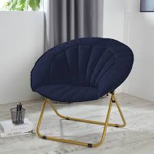 Urban Shop Velvet Channel Stitch Saucer Chair Multiple Colors Walmart Com In 2020 Saucer Chairs Urban Shop Quality Chairs