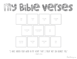 11 bible verses to teach kids with printables to color