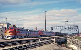 All about passenger trains on the santa fe's passenger route between chicago and los angeles. Santa Fe Railroad Map History Locomotives Pictures