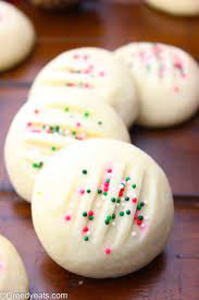 I can easily eat 10 in a row. Whipped Shortbread Cookies Christmas Cookies Greedy Eats