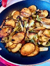 In a bowl big enough to fit the fries, add the fries, olive oil and seasoning salt. Quick And Easy Home Fries Recipe Allrecipes