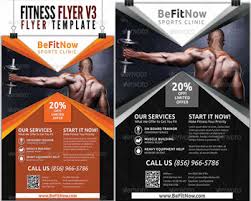 Free Fitness Flyer PSD | Posters