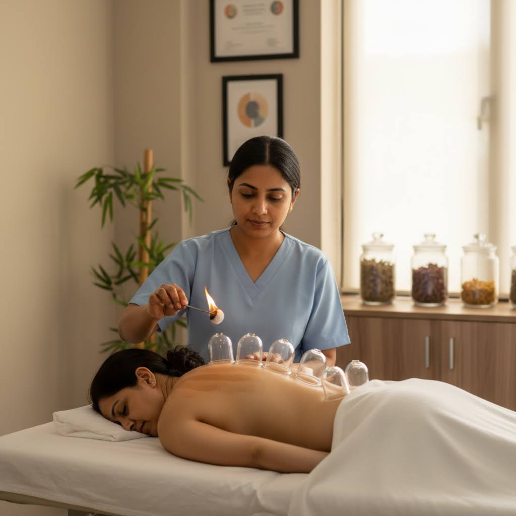 Fire Cupping Therapy in Vashi product image