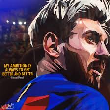 Lionel messi action poster fc barcelona 24 x 36 (sp1466) exclusive. Lionel Messi Poster My Ambition Is To Always Infamous Inspiration