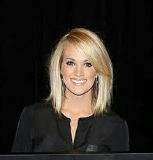 (49) bob hair with center part (short bob & long bob haircuts) as you know, bob hair has been a trend and most women have had a love affair with this hairstyle. Shoulder Length Carrie Underwood Short Hair Novocom Top