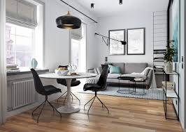 With black and graphite grey furniture this room looks neutral and chic. Minimalist Male Apartment Decor Novocom Top
